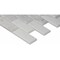 Msi Arabescato And Beveled Honed 2" X 4" Marble Mosaic Tile In White, 10PK ZOR-MD-0130 - alternate 2